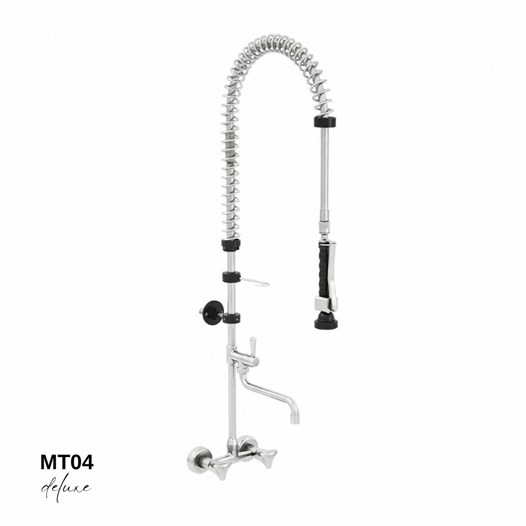 Cancan MT04 Deluxe Duvara Monte Ara Musluklu Mutfak Bataryası