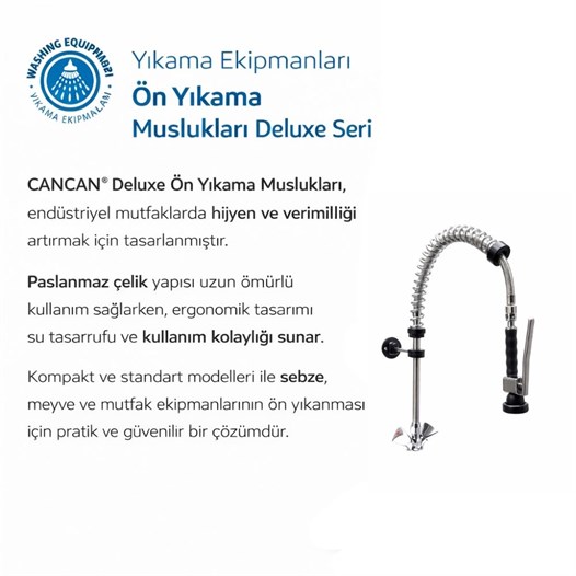 Cancan MT05 Deluxe Mini Boy Tezgaha Monte Mutfak Bataryası