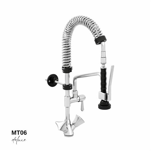 Cancan MT06 Deluxe Mini Boy Tezgaha Monte Ara Musluklu Mutfak Bataryası