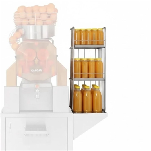 Cancan Paslanmaz 3 Raflı Şişe Standı