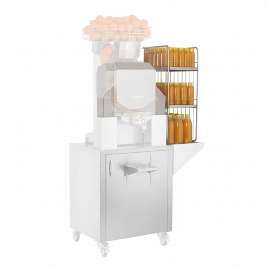 Cancan Paslanmaz 3 Raflı Şişe Standı