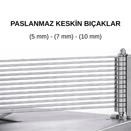 Cancan Profesyonel Domates ve Mozzarella Dilimleme Makinesi