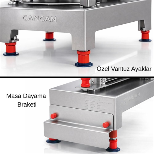 Cancan Profesyonel Domates ve Mozzarella Dilimleme Makinesi