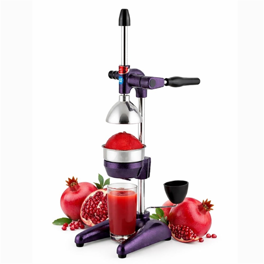 Cancan Profesyonel Nar Tipi Manuel Narenciye Meyve Presi Makinesi -Siyah