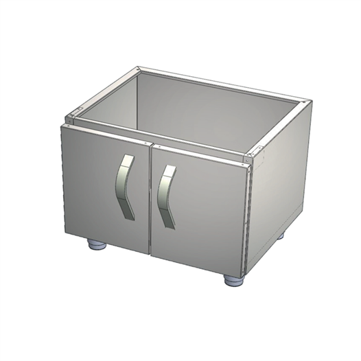 CSA Karacasan 60 cm 600 Seri Set Altı Dolap