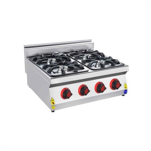 CSA Karacasan 700 Seri Set Üstü Doğalgazlı Dört Gözlü Ocak