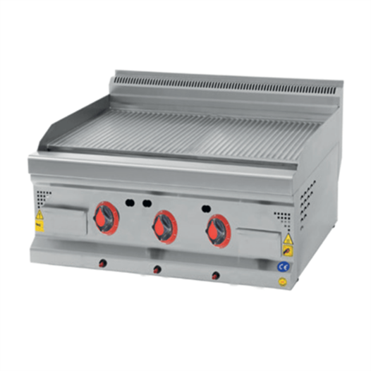 CSA Karacasan 120 cm 700 Seri Set Üstü Doğalgazlı Tam Kanallı Izgara 120x70x85Cm