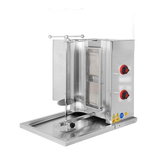 CSA Karacasan Doğalgazlı 2 Radyanlı Döner Ocağı Makinesi