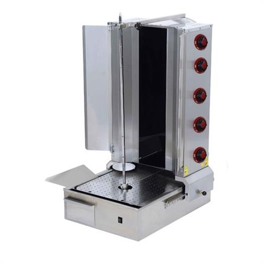 CSA Karacasan  Elektrikli 5 Radyan Alttan Motorlu Döner Ocağı Makinesi