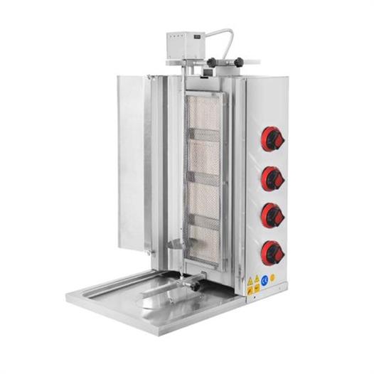 CSA Karacasan  Tüplü 4 Radyanlı Üstten Motorlu Döner Ocağı Makinesi