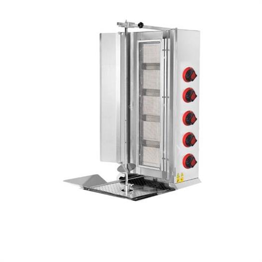 CSA Karacasan Tüplü 5 Radyanlı Döner Ocağı Makinesi