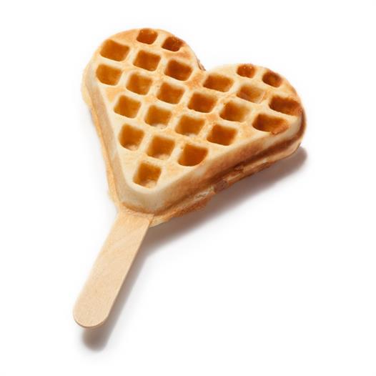 Glanz Neumarker Çubukta Kalp Waffle Plakası