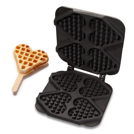 Glanz Neumarker Çubukta Kalp Waffle Plakası