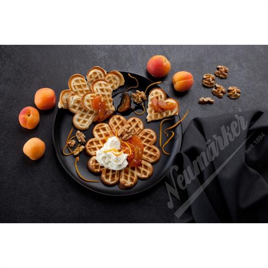 Glanz Neumarker Küçük Kalp Waffle Plakası