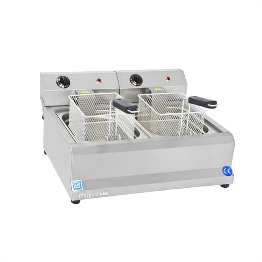 Himaksan  5000 Watt Çiftli 5+5 Lt Elektrikli Fritöz HMK-FE5+5