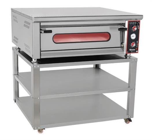 Himaksan Tek Katlı Pizza Fırını Tüplü 6 Pizza