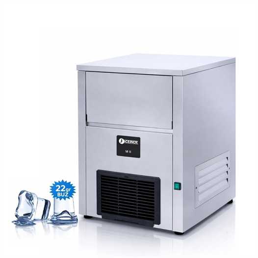 Iceinox 130 kg/gün Kendinden Hazneli Gurme Buz Makinesi – ICE 130