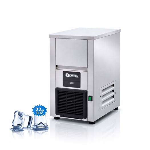 Iceinox 25 kg/gün Kendinden Hazneli Gurme Buz Makinesi – ICE 25