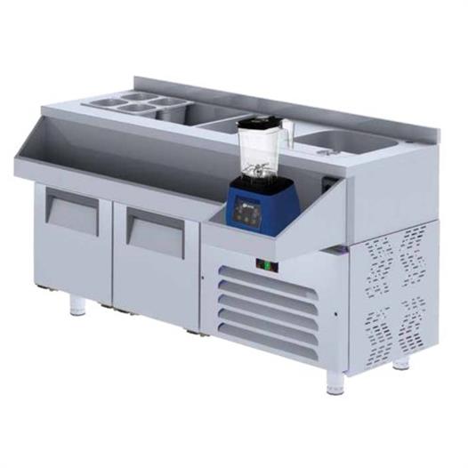 Iceinox Kokteyl Hazırlık Buzdolabı 190 Lt 2 Kapılı