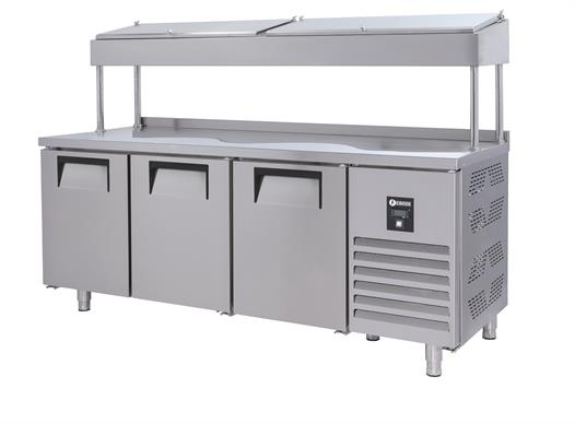 Iceinox Make Up Buzdolabı 440 Lt 3 Kapılı Yüksek