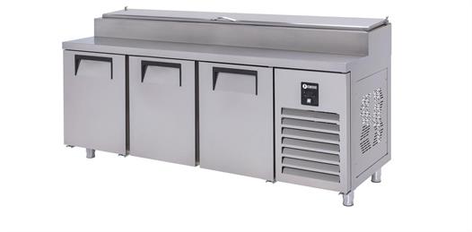 Iceinox Make Up Buzdolabı 515 Lt 3 Kapılı Kısa