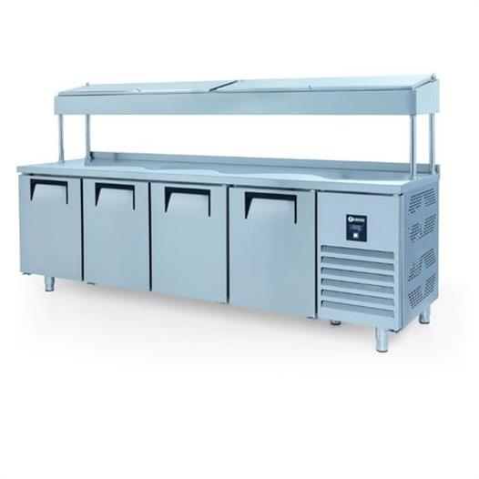 Iceinox Make Up Buzdolabı 560 Lt 4 Kapılı Yüksek