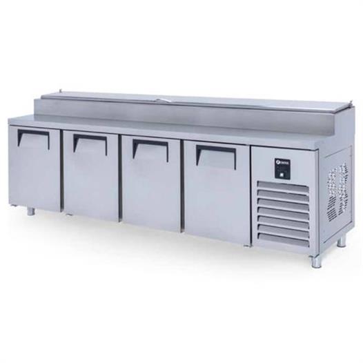 Iceinox Make Up Buzdolabı 650 Lt 4 Kapılı Kısa