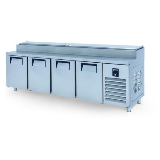 Iceinox Make Up Buzdolabı 650 Lt 4 Kapılı Kısa