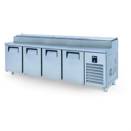 Iceinox Make Up Buzdolabı 650 Lt 4 Kapılı Kısa