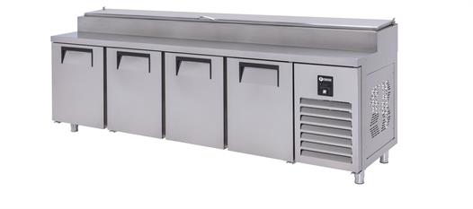 Iceinox Make Up Buzdolabı 650 Lt 4 Kapılı Kısa