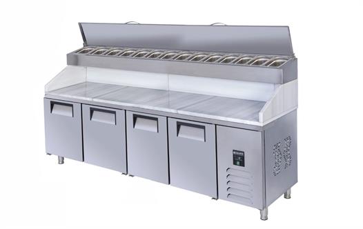 Iceinox Make Up Buzdolabı Mermerli 650 Lt 