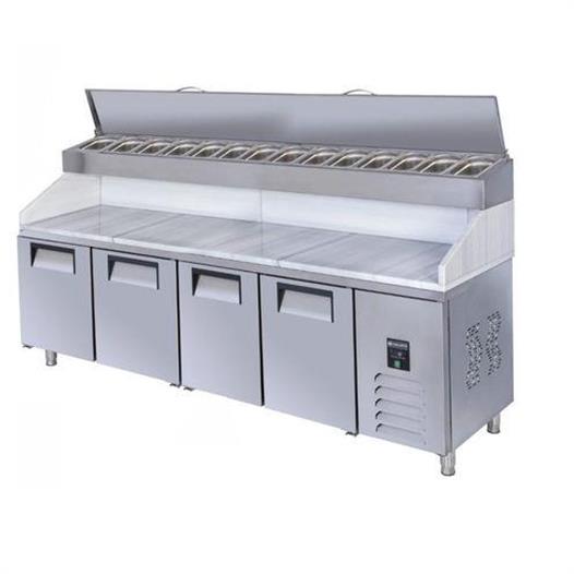 Iceinox Make Up Buzdolabı Mermerli 650 Lt 