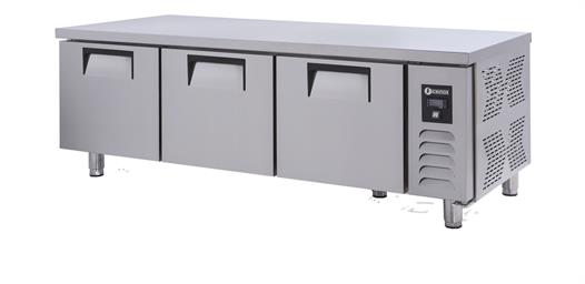 Iceinox Pişirici Altı Buzdolabı 330 Lt 3 Kapılı Kısa