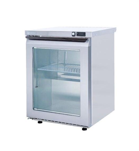 Iceinox Tezgah Altı Mini Derin Dondurucu Cam Kapılı 140 Lt