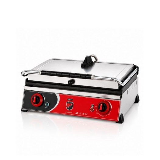 Silverinox Elektrikli 20 Dilim Döküm Tost Makinesi