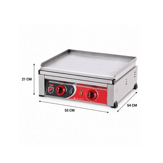 Işıkgaz Silver Endüstriyel 50 Lik Elektrikli 50 Cm Pleyt Izgara