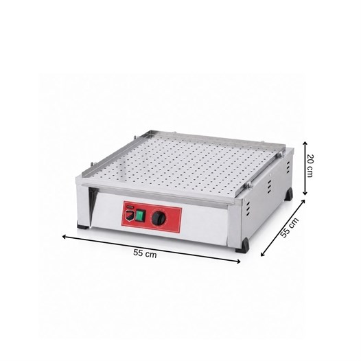 Işıkgaz Silver Endüstriyel Elektrikli Islak Hamburger Makinesi
