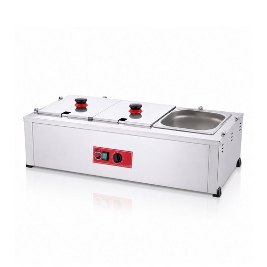 Silverinox Elektrikli Set Üstü 3lü Benmari