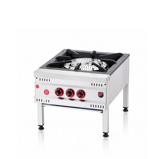 Silverinox Doğalgazlı 3 Yanışlı Yer Ocağı