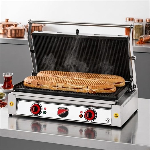 Silverinox Elektrikli Plus 24 Dilim Döküm Tost Makinesi