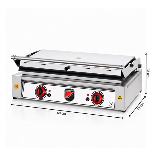 Silverinox Elektrikli Plus 24 Dilim Döküm Tost Makinesi