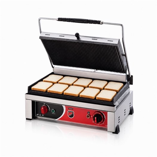 Silverinox Elektrikli Style 20 Dilim Döküm Tost Makinesi