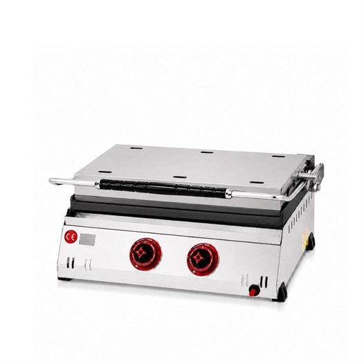 Silverinox Tüplü 20 Dilim Döküm Tost Makinesi