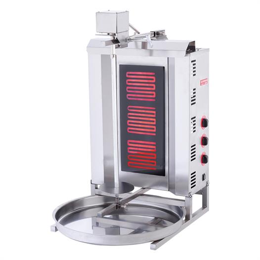 Işıkgaz Silver Elektrikli 3 Radyanlı Üstten Motorlu Döner Ocağı