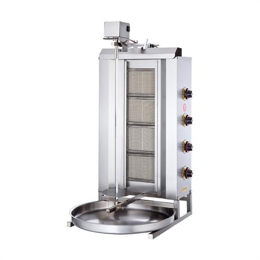 Işıkgaz Silver Tüplü 4 Radyanlı Üstten Motorlu Döner Ocağı