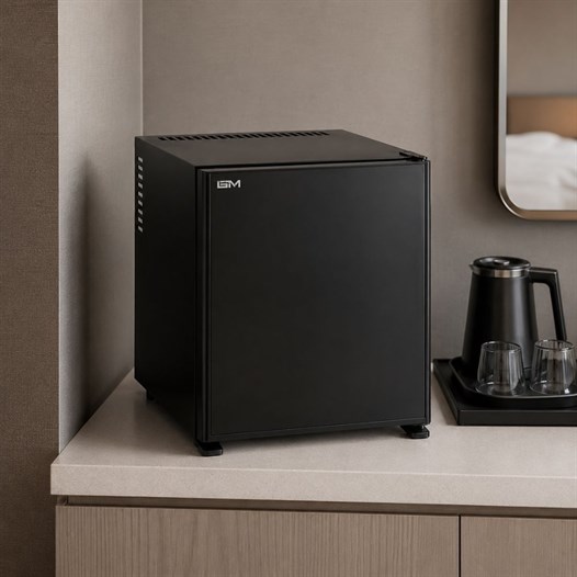 ISM SM27 27 Litre Blok Kapılı Otel Tipi Minibar Siyah