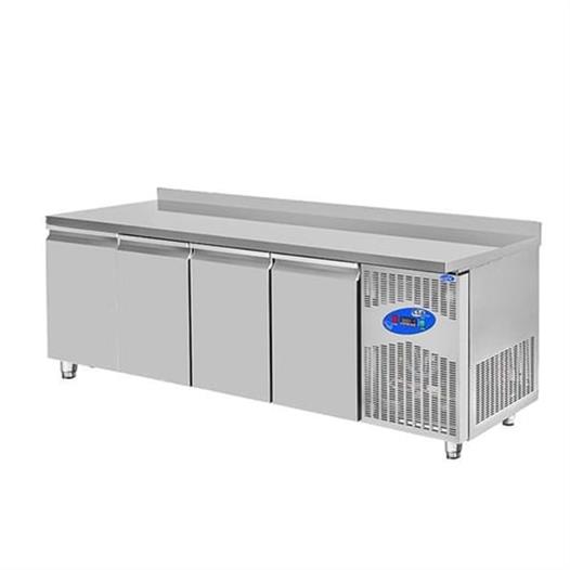 CSA Karacasan  632 Lt Dört Kapılı 700Lük Havuzsuz Saladbar Buzdolabı(304 Çelik)
