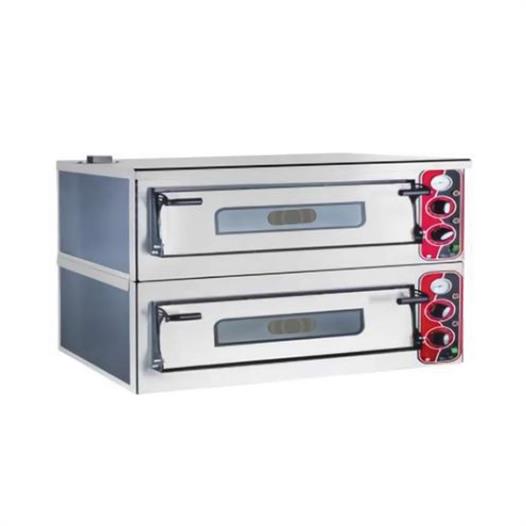CSA Karacasan  Elektrikli Çift Katlı 12 Pizzalık Pizza Fırını