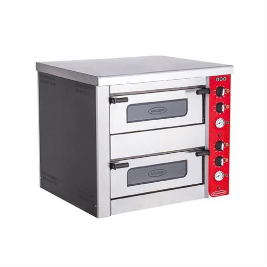 CSA Karacasan  Elektrikli Çift Katlı 8 Pizzalık Pizza Fırını