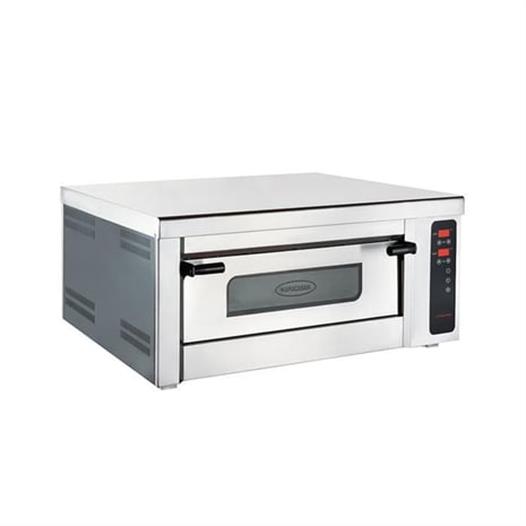 CSA Karacasan  Elektrikli Tek Katlı 6 Lı Dijital Pizza Fırını